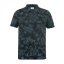 Firetrap All-Over Print Polo Top Mens Black