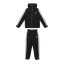 Donnay Flc FZ T/Suit Jn99 Black/Grey