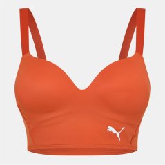 Puma Swimming Padded Top Ladies Pink / Chili