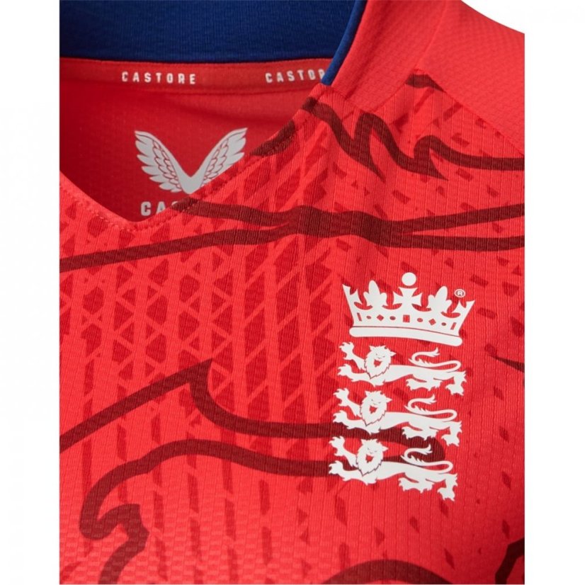 Castore England T20 Shirt Womens Red