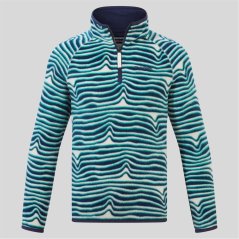 Craghoppers Unisex Kids' Crag Kai Half-Zip Fleece PosdnBlu Prt