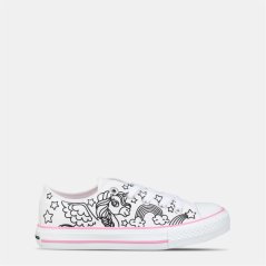 SoulCal SoulCal Canvas Low Childrens Unicorn