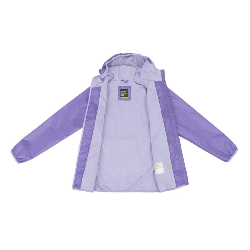 Gelert Unisex Kids' Dursley Reversible Waterproof Long Sleeve Waterproof Jacket Lilac
