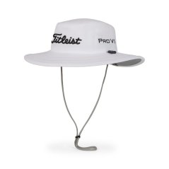 Titleist Tour Aussie Hat Adults White/Black