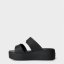 Crocs Women's Brooklyn Flat Sandals Black