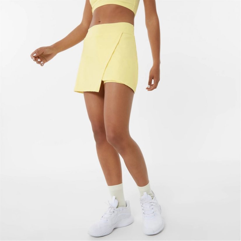 Slazenger Sofia Richie Asymmetric Skort Women's Yellow