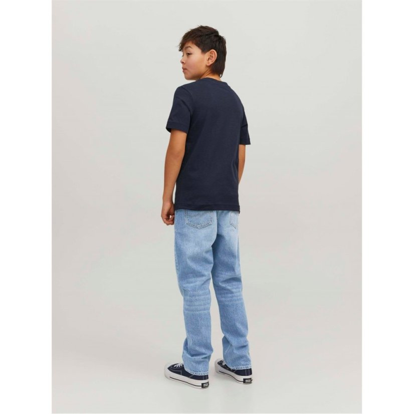 Jack and Jones Chris Straight Fit Jeans Infant Boys Blue Denim