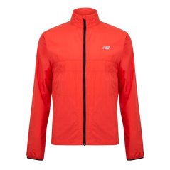 New Balance Balance Pack-able Running Jacket Mens Burnt Orange