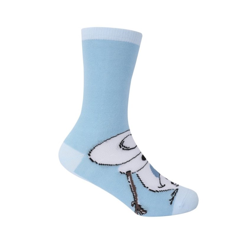 Character Crew Sock 5pk Junior Frozen