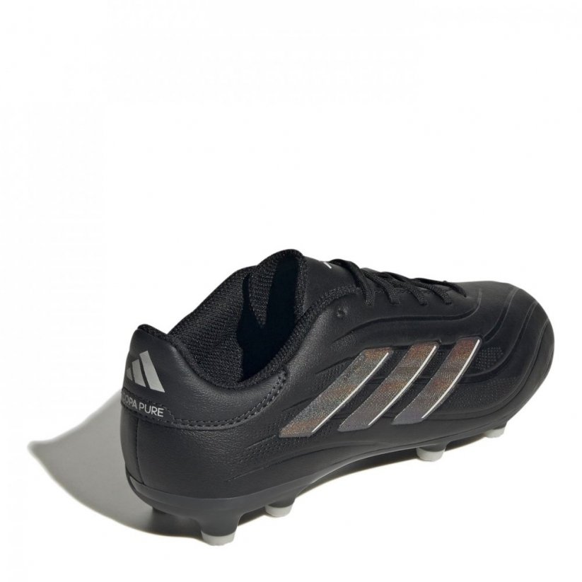 adidas Copa Pure II. League Junior Firm Ground Boots Black/Grey
