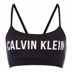 Calvin Klein Performance Low Logo Sports Bra Black
