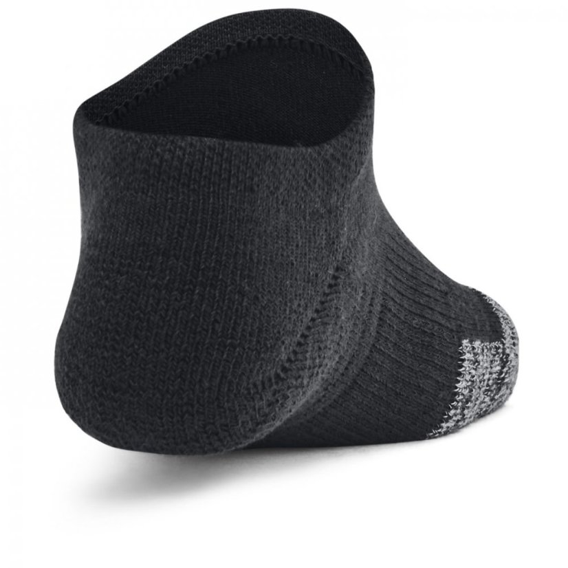Under Armour UA Performance Tech 3-Pack No Show Socks Kids' Black