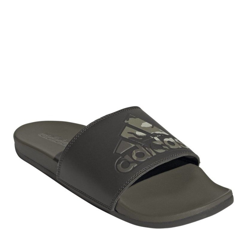 adidas Unisex Kids Adilette Comfort Pool Sliders Shadow Olive