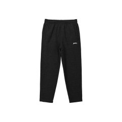 Slazenger Open Hem Fleece Pants Junior Black