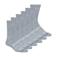 Skechers Men's Crew Socks Grey/Black