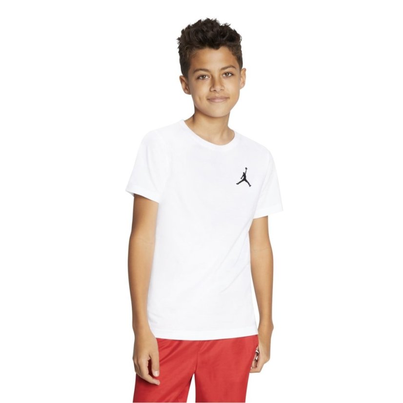 Air Jordan JM T Shirt Junior Boys White