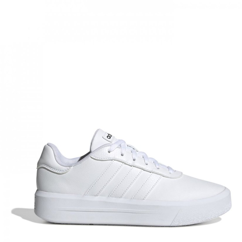 adidas Court Platform Women's Trainers Triple White