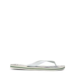 Havaianas Hav. Brasil Fresh Black/Black/Leaf Flip Flops Mens White/Grey