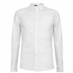 Firetrap Basic Oxford Shirt White