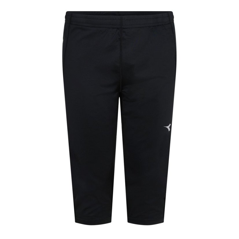 Diadora Women's 3/4 Tight Team Performance Gym Leggings Black