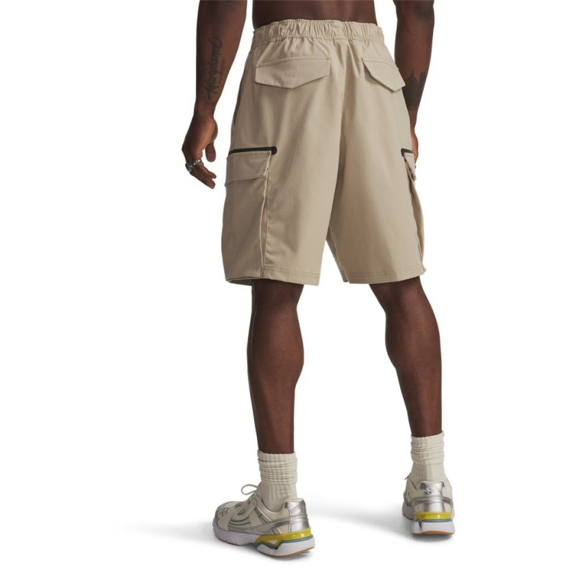 Under Armour Men's Utility Performance Gym Shorts Brown