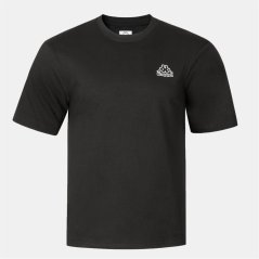 Kappa Cotton Crew Neck pánské tričko Black