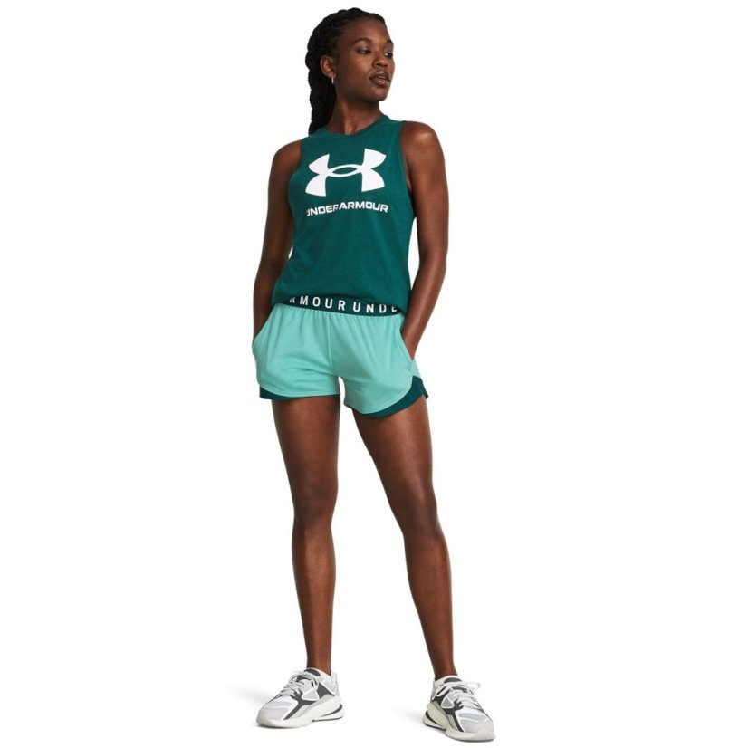 Under Armour Play Up Shorts Green