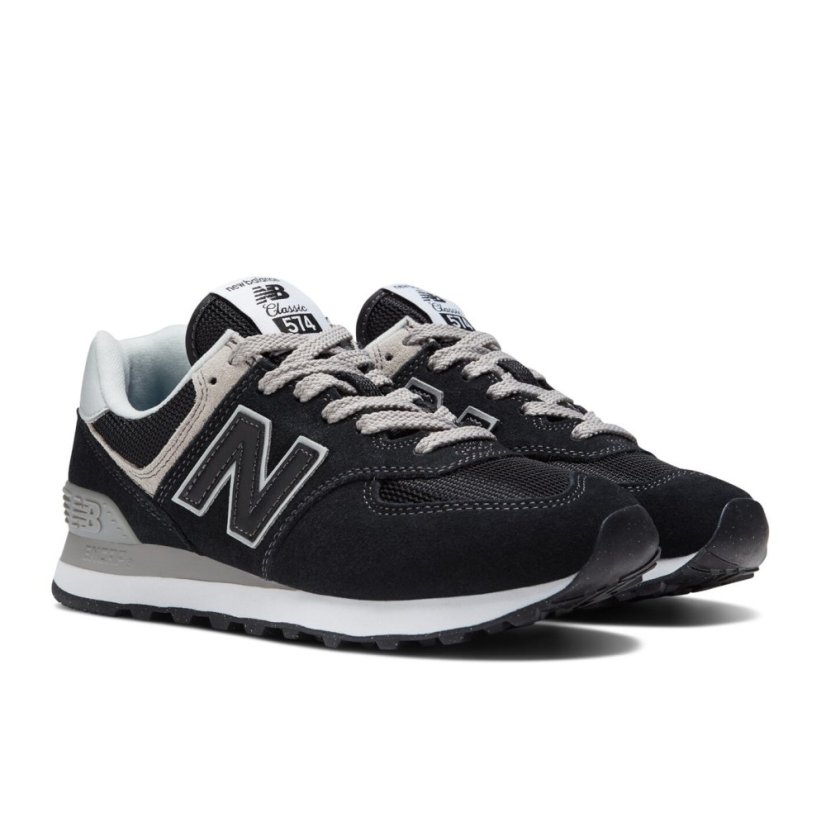 New Balance Core 574 Trainers Women's Black/White