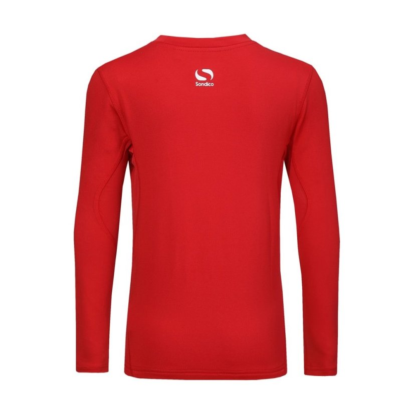 Sondico Long Sleeved Core Base Layer Junior Red