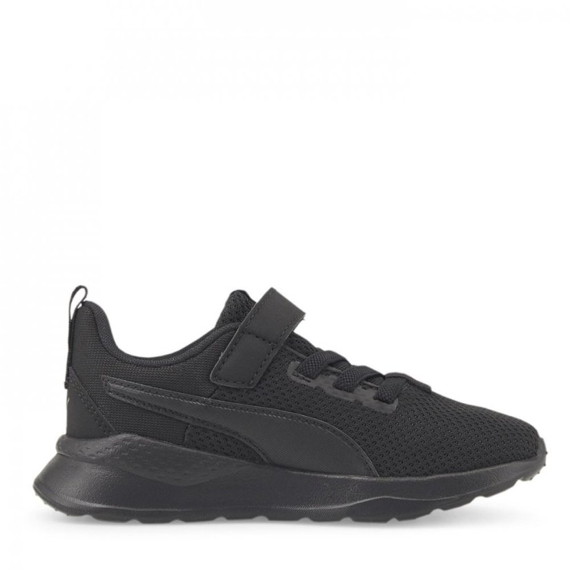 Puma Boys Anzarun Lite Trainers Black/Grey