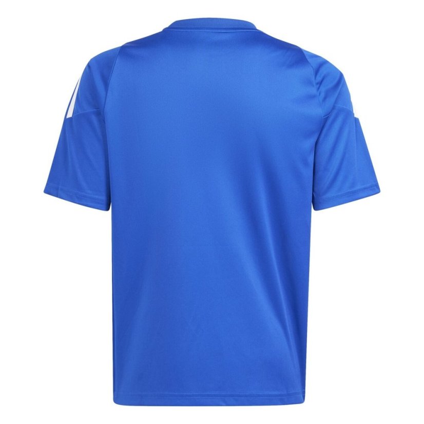 adidas Tiro 24 Training T-Shirt Juniors Royal Blue/Wht