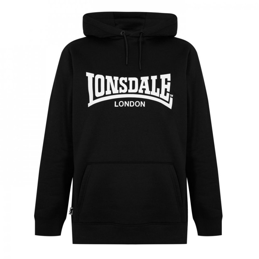 Lonsdale Essential OTH Hoodie Mens Black