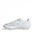 adidas Predator 24 Elite Junior Firm Ground Boots White/Silver