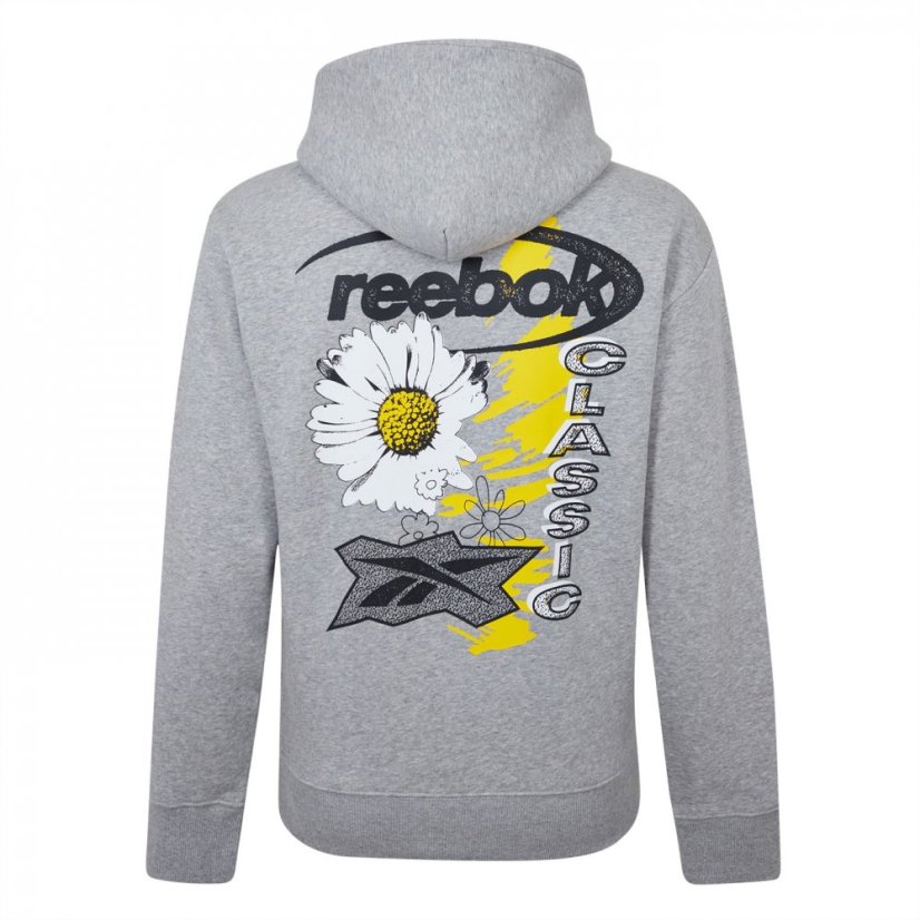 Reebok Club 90S Hoodie Mens. Mgreyh