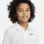 Nike Dri-FIT Victory Big Kids' (Boys') Golf Polo Shirt White/Black