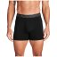 Under Armour Logo Boxers 3-Pack Mens Black