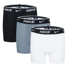 Nike Cotton Boxer Brief 3 Pack Boys Black/White