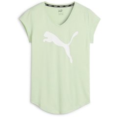 Puma Favorite Heather Cat Tee Fresh Mint