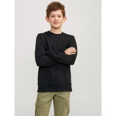 Jack and Jones Kids' Bradley Crew Sweatshirt Black