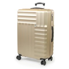 Pierre Cardin Soleil 30-inch Hard Shell Luggage Large Suitcase Champagne