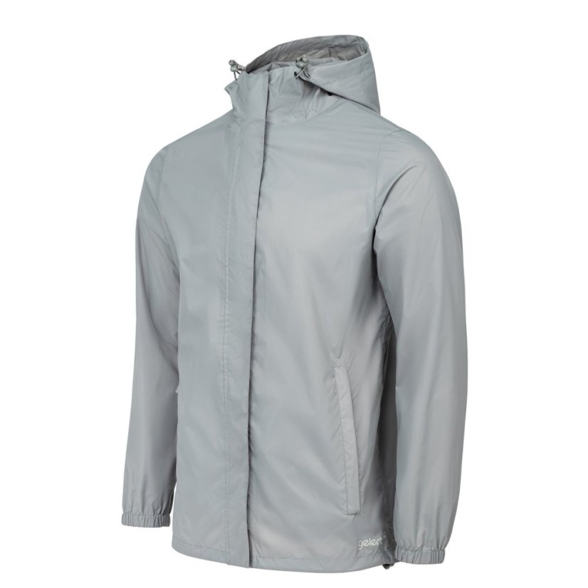 Gelert Men's Waterproof Packaway Jacket Grey