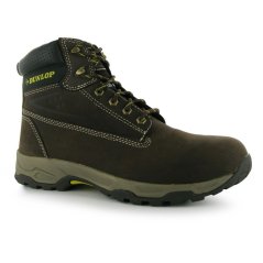Dunlop Safety On Site Steel Toe Cap Safety Boots Brown