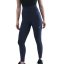 Nike One Seamless Front High-Waisted Leggings Womens Midnight Navy