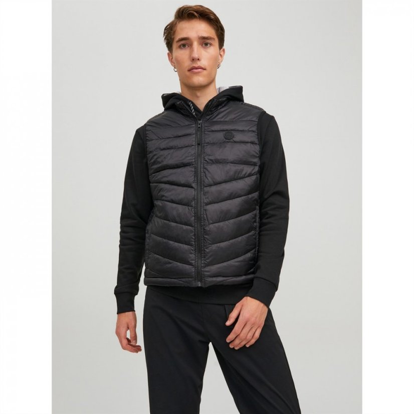 Jack and Jones Hero Puffer Bodywarmer Black