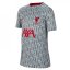 Nike Liverpool Pre Match Shirt Juniors 2023 2024 Wolf Grey/Red