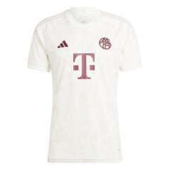 adidas FC Bayern Third Shirt 2023 2024 Adults White