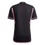 adidas Inter Miami CF Authentic Away Shirt 2023 2024 Adults Black/Pink
