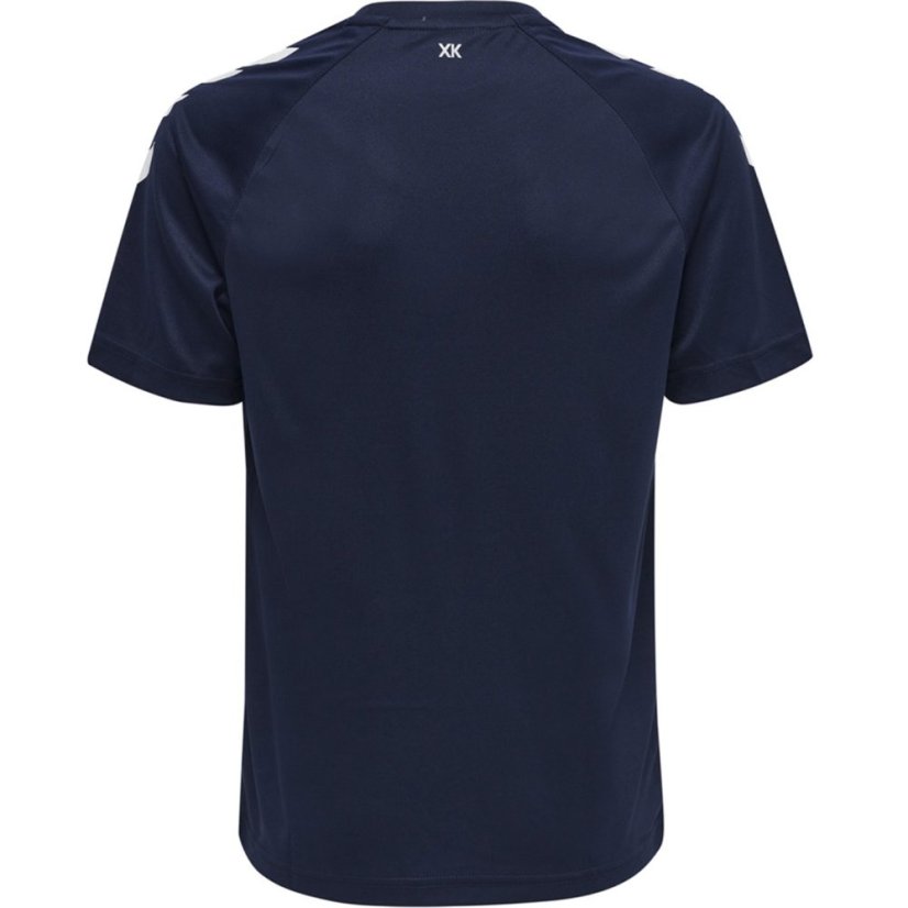 Hummel Core Training Poly T Shirt Junior Marine