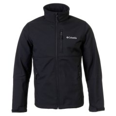 Columbia Men's Ascender Water and Wind Resistant Softshell Jacket Black