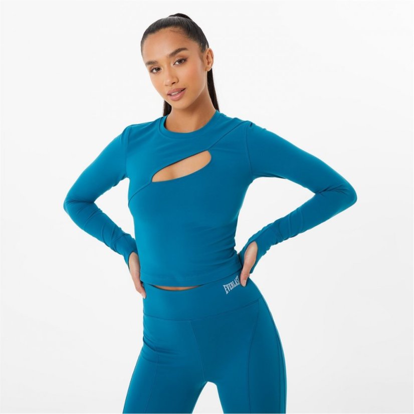 Everlast Slice Long Sleeve Top Womens Teal